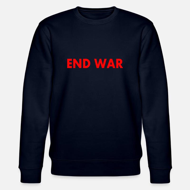 End war - Stanley/Stella Unisex Bio-Sweatshirt CHANGER  - Navy