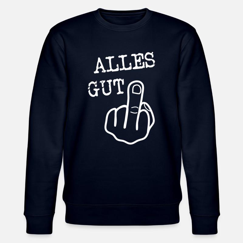 Alles gut - Stanley/Stella Unisex Bio-Sweatshirt CHANGER  - Navy