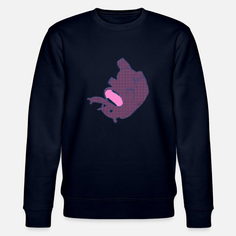 Elefant.PNG - Stanley/Stella Unisex Bio-Sweatshirt CHANGER  - Navy