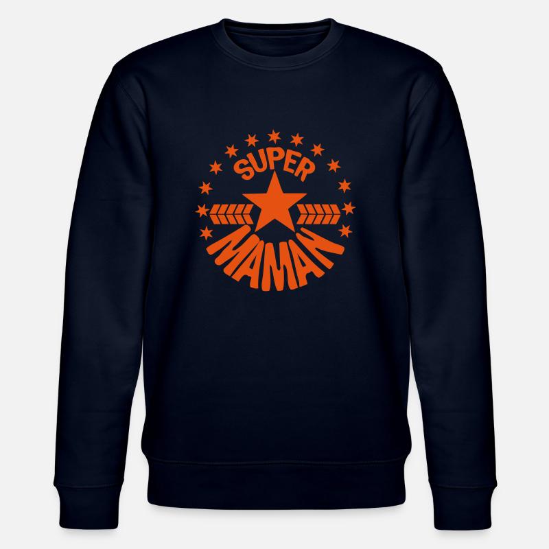 Superstar Mutter Sternen 1806 - Stanley/Stella Unisex Bio-Sweatshirt CHANGER - Navy