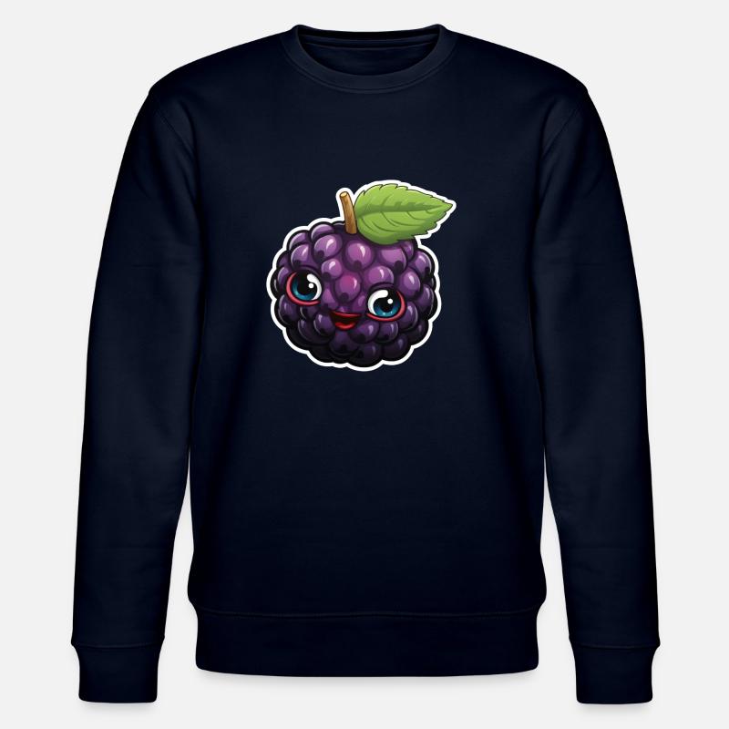 süße Brombeere - Stanley/Stella Unisex Bio-Sweatshirt CHANGER  - Navy