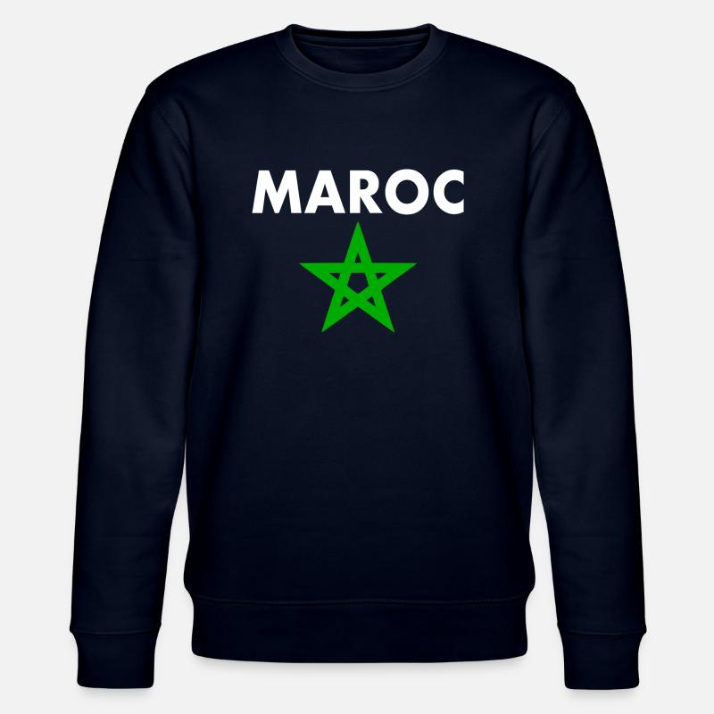 Maroc - Sweat bio CHANGER Stanley/Stella Unisexe - marine