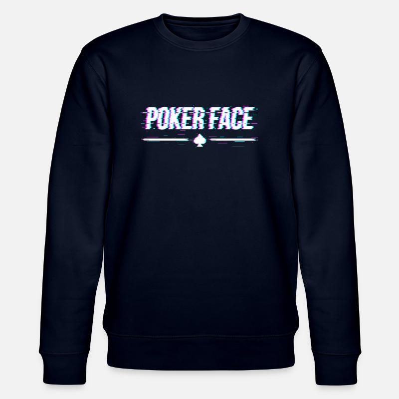 pokerface - Sweat bio CHANGER Stanley/Stella Unisexe - marine
