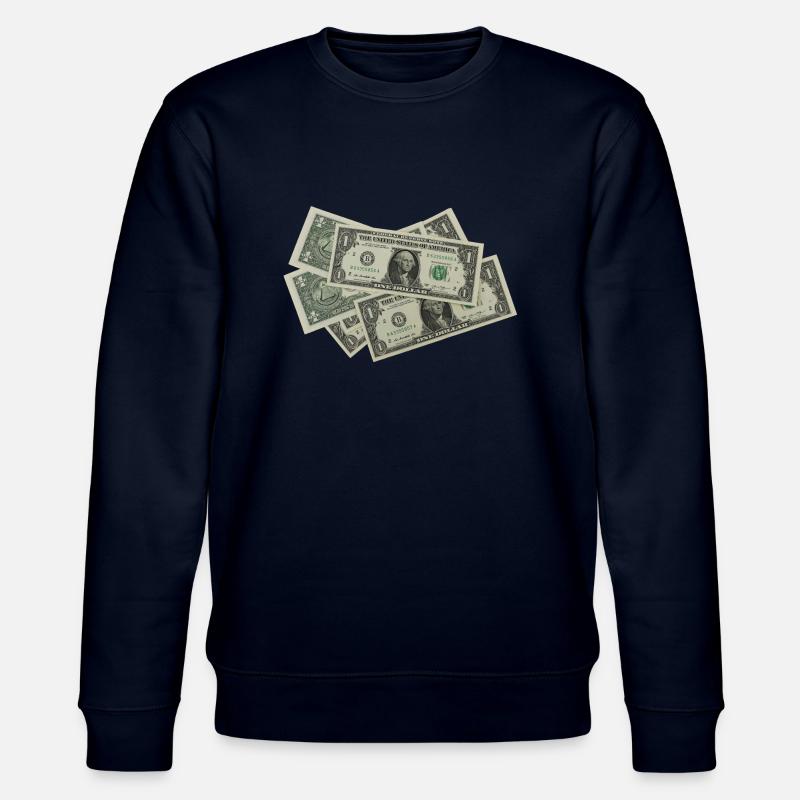 Dollar Scheine - Stanley/Stella Unisex Bio-Sweatshirt CHANGER  - Navy