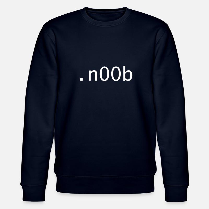 n00b - Newbie leet - Stanley/Stella Unisex Bio-Sweatshirt CHANGER  - Navy