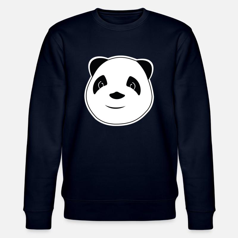 Bommel l’ours panda - Sweat bio CHANGER Stanley/Stella Unisexe - marine