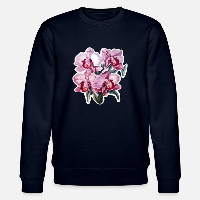 Orchidee - Stanley/Stella Unisex Bio-Sweatshirt CHANGER  - Navy