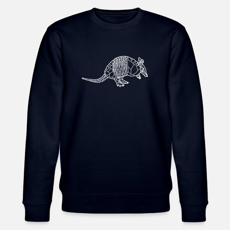 blanc Armadillo - Sweat bio CHANGER Stanley/Stella Unisexe - marine