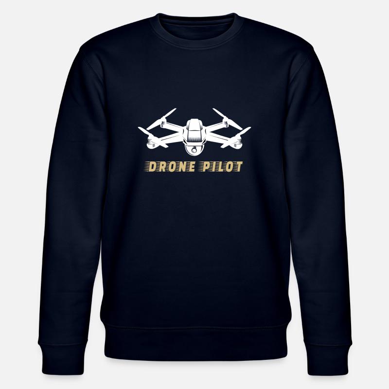 Drone pilot drone - Stanley/Stella CHANGER Unisex Organic Sweatshirt - navy