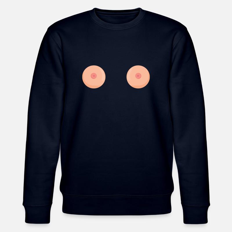 Boobs - Stanley/Stella Unisex Bio-Sweatshirt CHANGER  - Navy