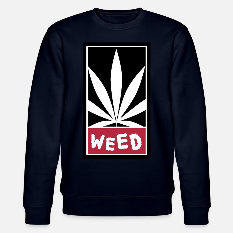 Weed - Stanley/Stella Unisex Bio-Sweatshirt CHANGER  - Navy