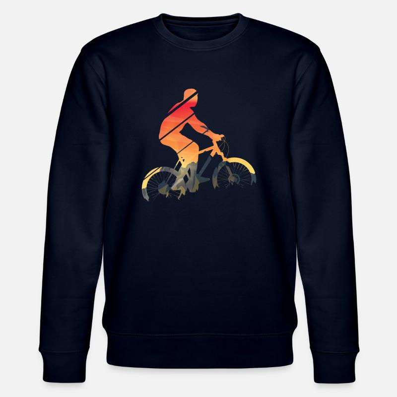 Vélo VTT - Sweat bio CHANGER Stanley/Stella Unisexe - marine