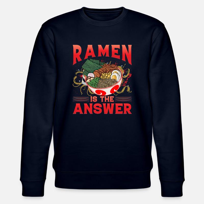Ramen est la réponse - Sweat bio CHANGER Stanley/Stella Unisexe - marine