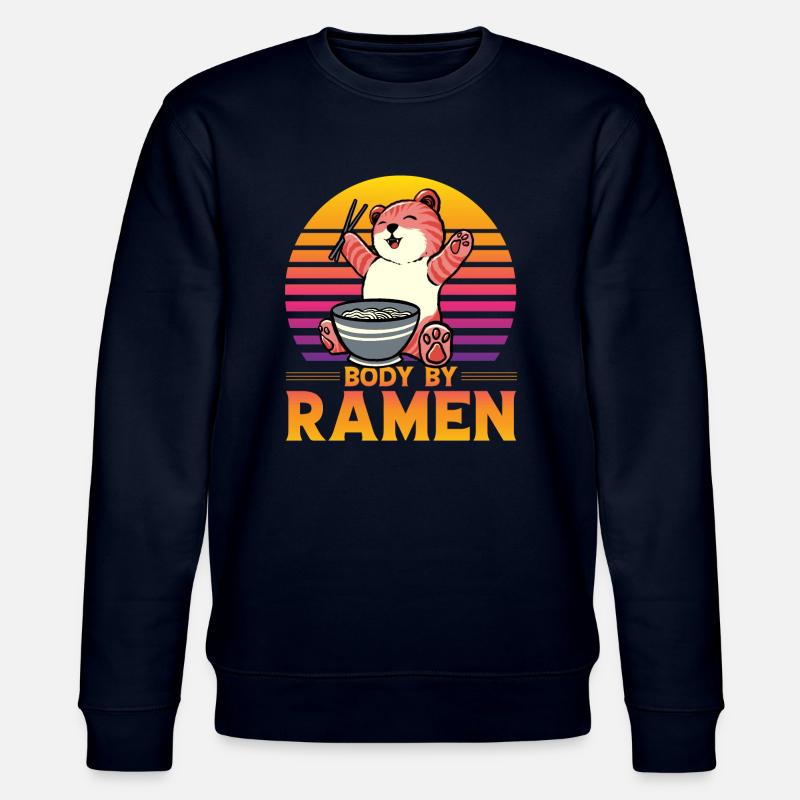 Body by Ramen - Stanley/Stella Unisex Bio-Sweatshirt CHANGER  - Navy
