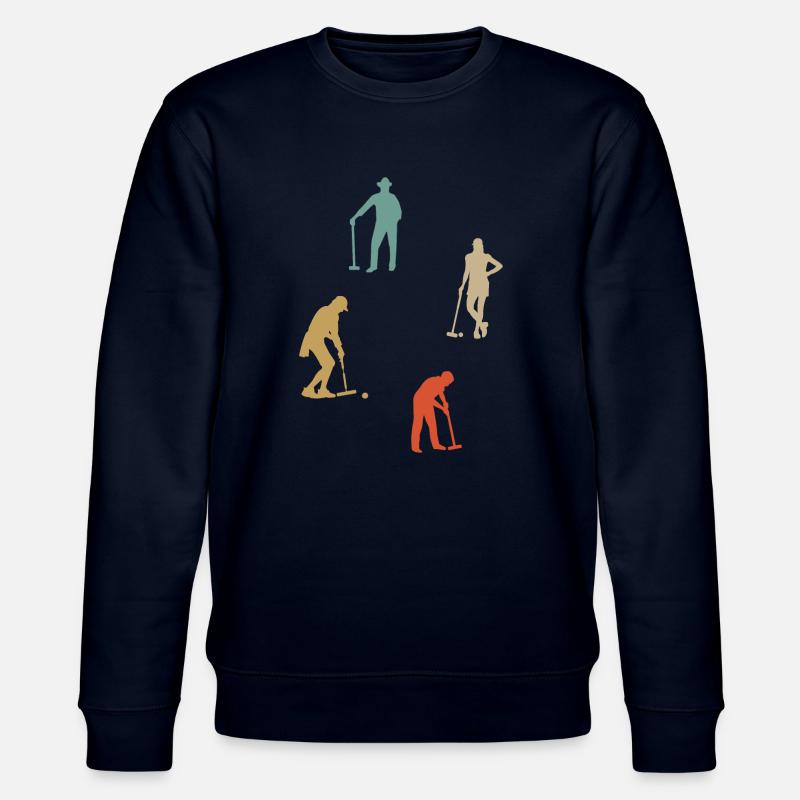 Croquet - Sweat bio CHANGER Stanley/Stella Unisexe - marine