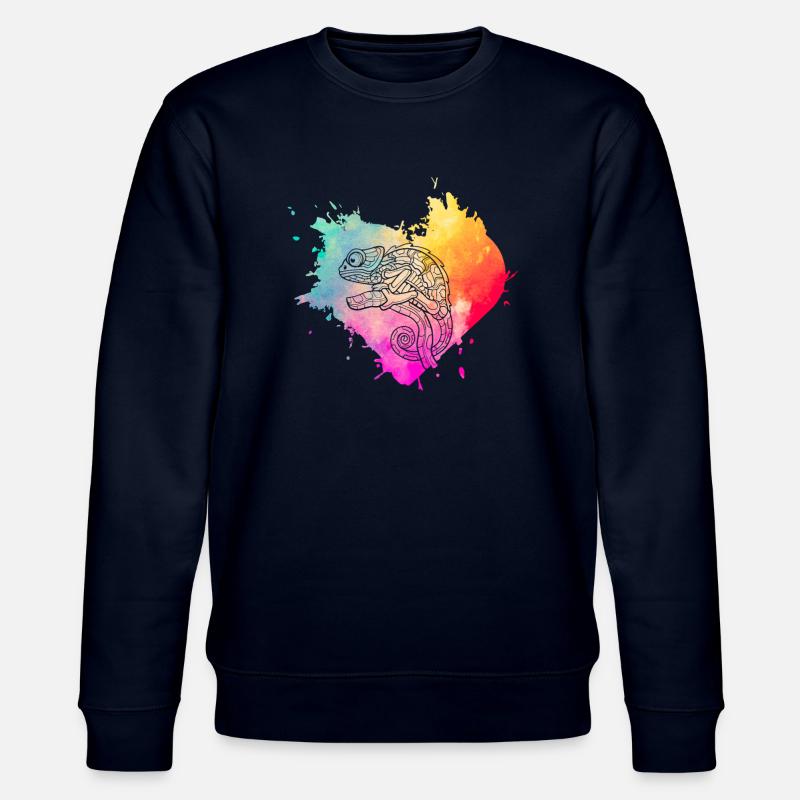 Chamäleon - Stanley/Stella Unisex Bio-Sweatshirt CHANGER  - Navy