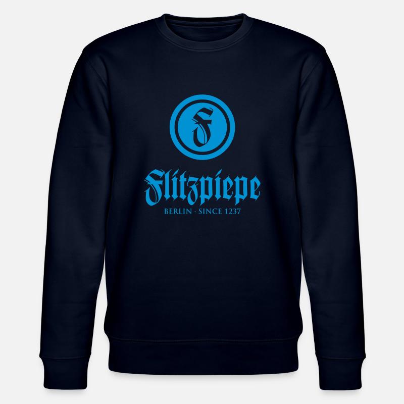 Berlin Flitzpiepe - Stanley/Stella Unisex Bio-Sweatshirt CHANGER  - Navy