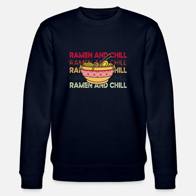 Ramen et Chill - Sweat bio CHANGER Stanley/Stella Unisexe - marine