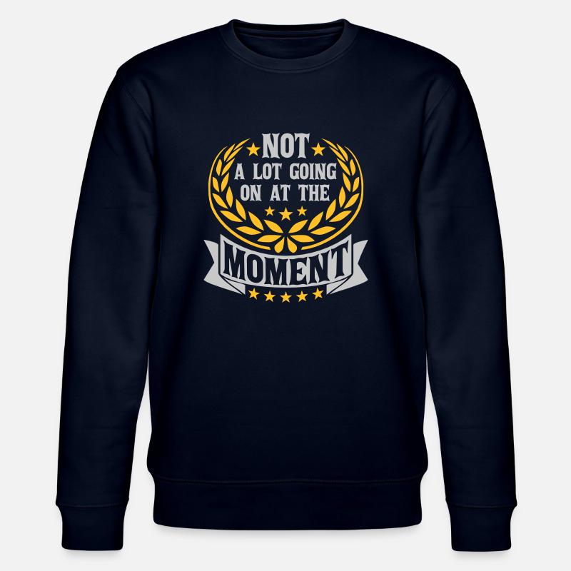 Not much going on - Stanley/Stella Unisex Bio-Sweatshirt CHANGER  - Navy