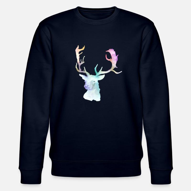 Hirsch - Stanley/Stella Unisex Bio-Sweatshirt CHANGER  - Navy