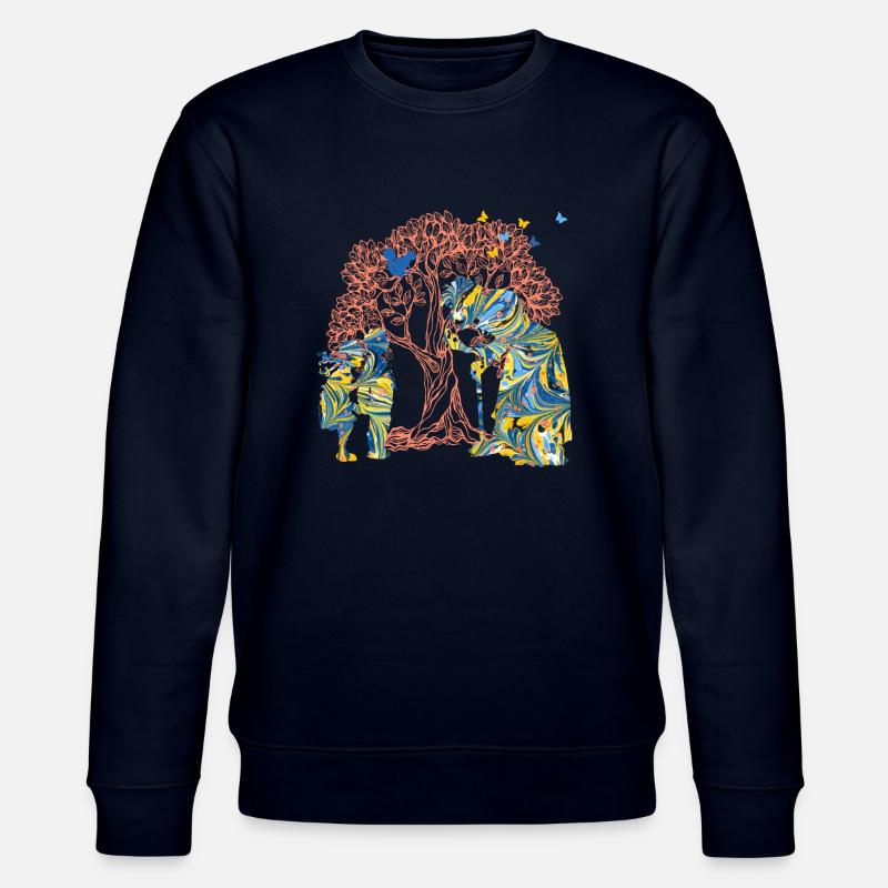 hansel et gretel e274 - Sweat bio CHANGER Stanley/Stella Unisexe - marine