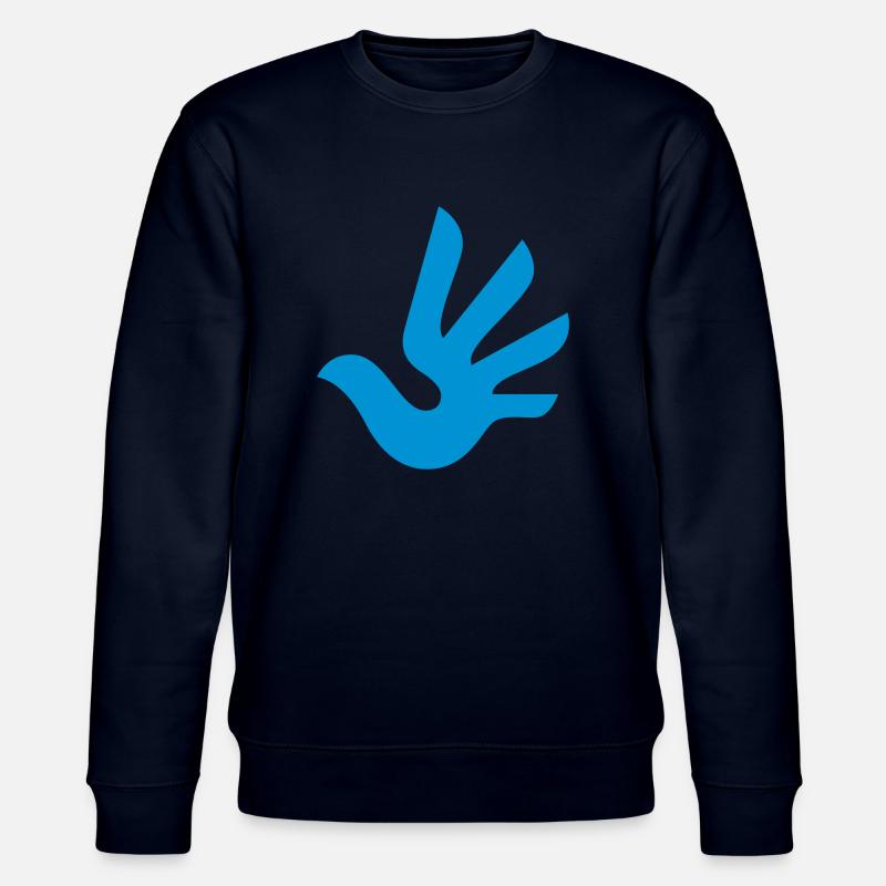 HumanRights Logo - Stanley/Stella Unisex Bio-Sweatshirt CHANGER  - Navy
