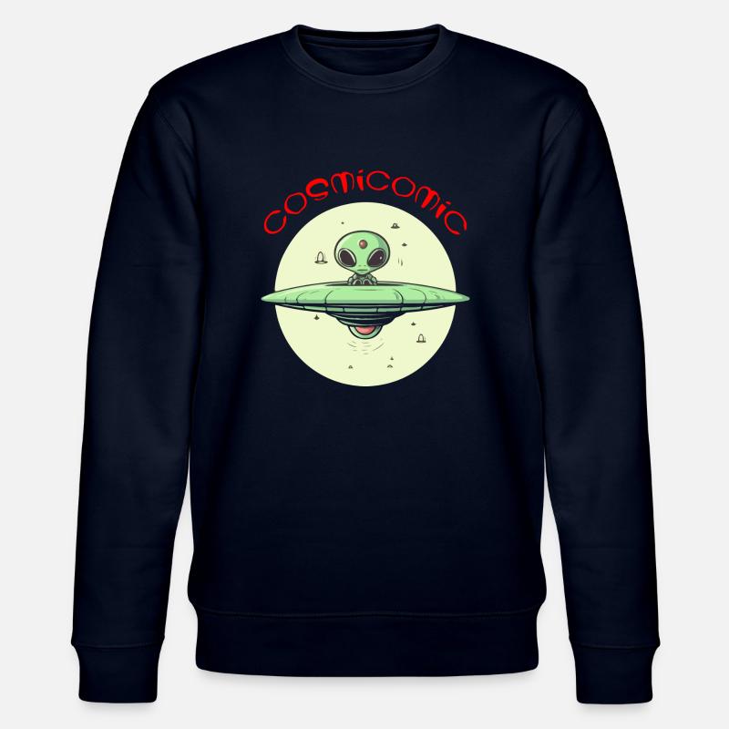 Kosmokomisch - Stanley/Stella Unisex Bio-Sweatshirt CHANGER  - Navy