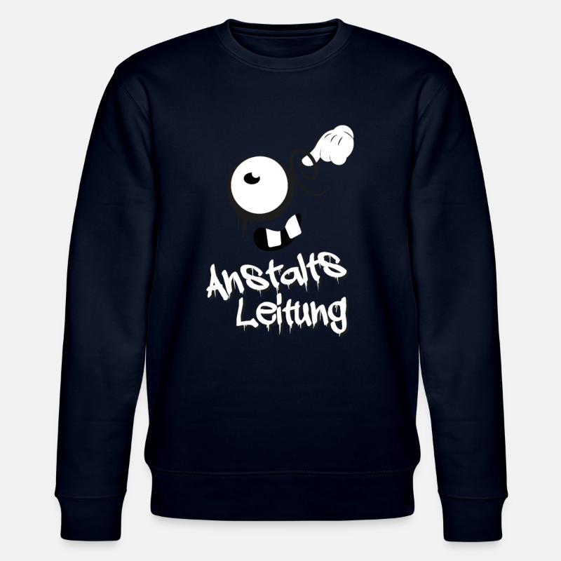 Anstaltsleitung - Stanley/Stella Unisex Bio-Sweatshirt CHANGER  - Navy