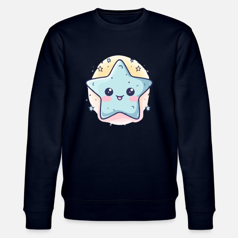 L'étoile bleue - Sweat bio CHANGER Stanley/Stella Unisexe - marine