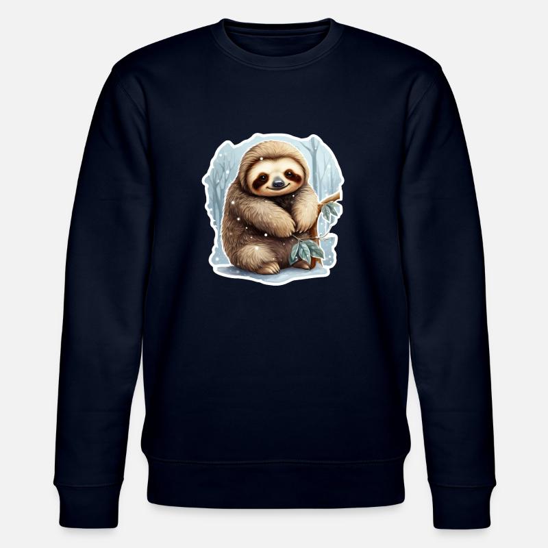 ChilligesFrostyDesign - Stanley/Stella Unisex Bio-Sweatshirt CHANGER  - Navy