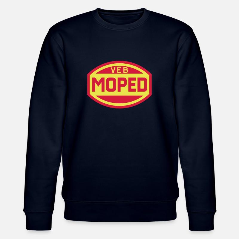 VEB Moped Logo (2c) - Stanley/Stella Unisex Bio-Sweatshirt CHANGER  - Navy