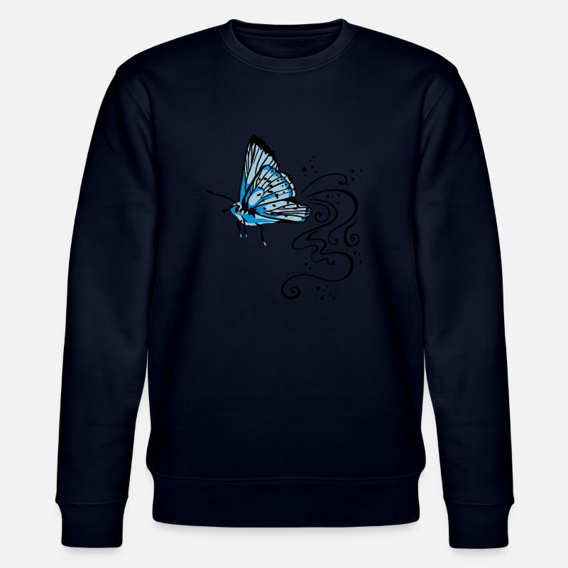 Schmetterling - Stanley/Stella Unisex Bio-Sweatshirt CHANGER  - Navy