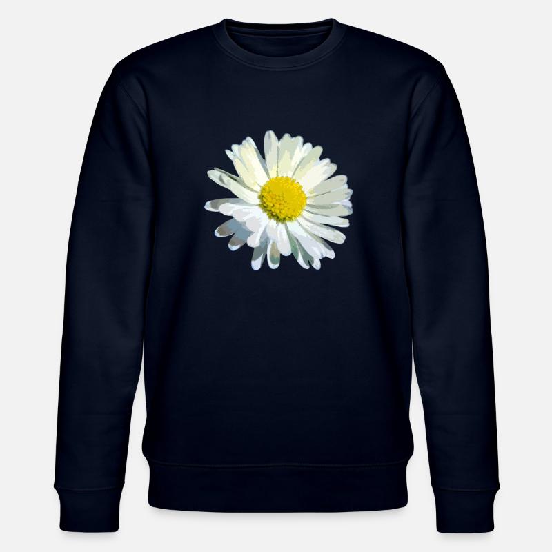 Gänseblümchen - Stanley/Stella Unisex Bio-Sweatshirt CHANGER  - Navy