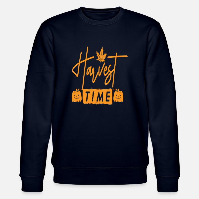 Harvest Time - Stanley/Stella Unisex Bio-Sweatshirt CHANGER  - Navy