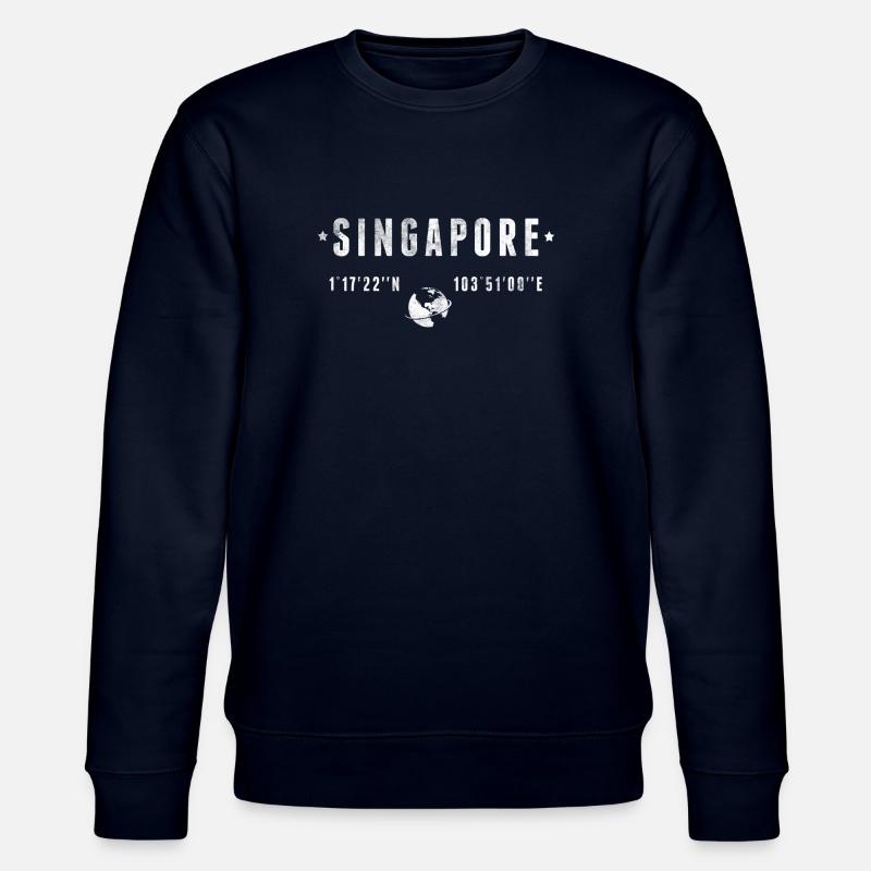 Singapour - Stanley/Stella Unisex Bio-Sweatshirt CHANGER  - Navy