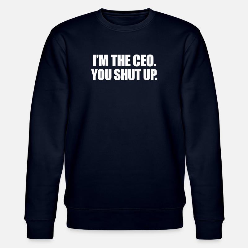 I´m the ceo - Stanley/Stella Unisex Bio-Sweatshirt CHANGER  - Navy