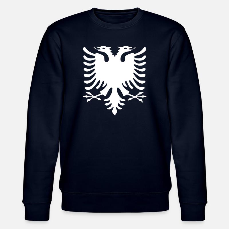 albanie white 2013 800.dpi - Stanley/Stella Unisex Bio-Sweatshirt CHANGER  - Navy