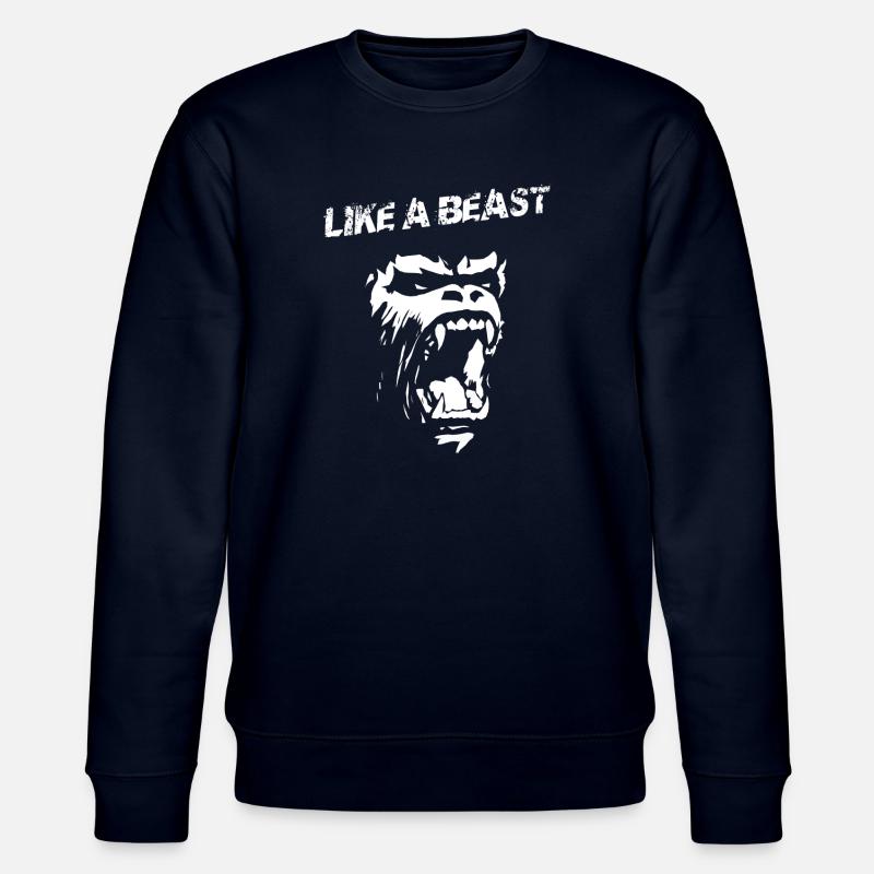 Comme un gorille bête - Sweat bio CHANGER Stanley/Stella Unisexe - marine
