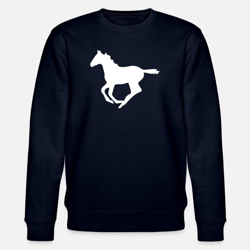 pferd - Stanley/Stella Unisex Bio-Sweatshirt CHANGER  - Navy