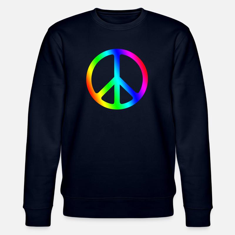 Peace - No war - Stanley/Stella Unisex Bio-Sweatshirt CHANGER  - Navy