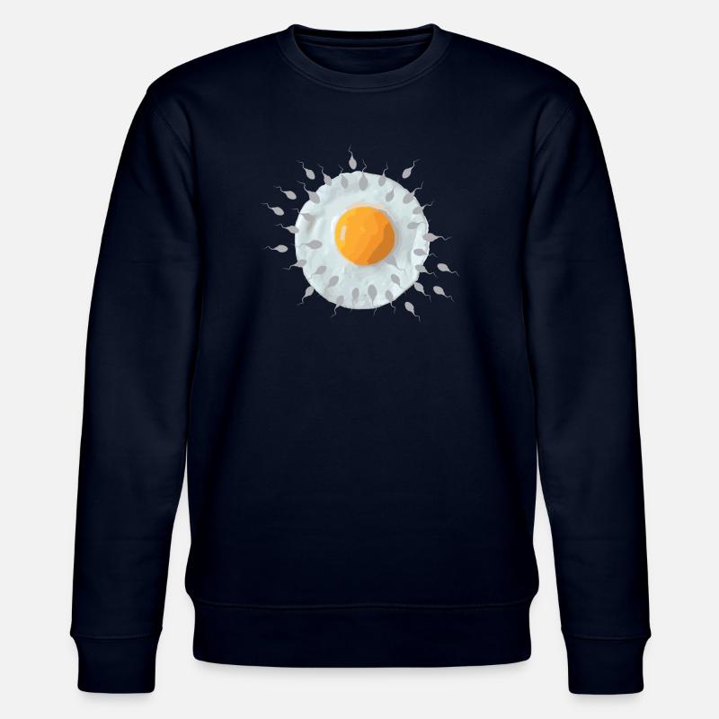 Frühstücksei - Stanley/Stella Unisex Bio-Sweatshirt CHANGER  - Navy
