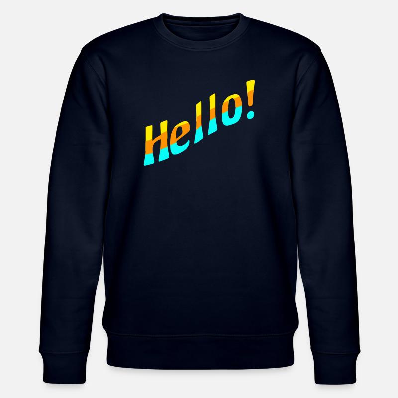 Hello! - Stanley/Stella Unisex Bio-Sweatshirt CHANGER  - Navy