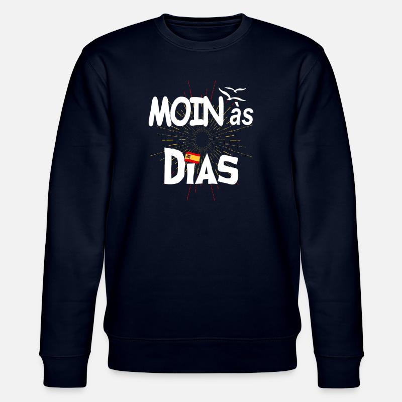 MOINas Dias - Stanley/Stella Unisex Bio-Sweatshirt CHANGER  - Navy
