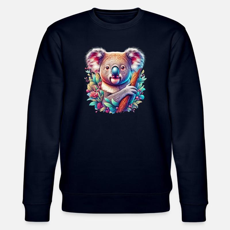 Koala - Sweat bio CHANGER Stanley/Stella Unisexe - marine