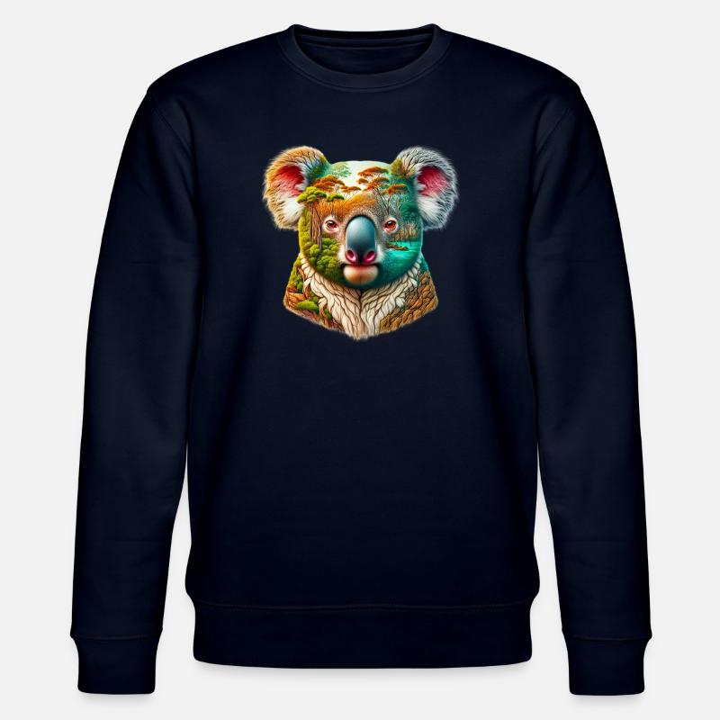 Koala - Stanley/Stella Unisex Bio-Sweatshirt CHANGER - Navy