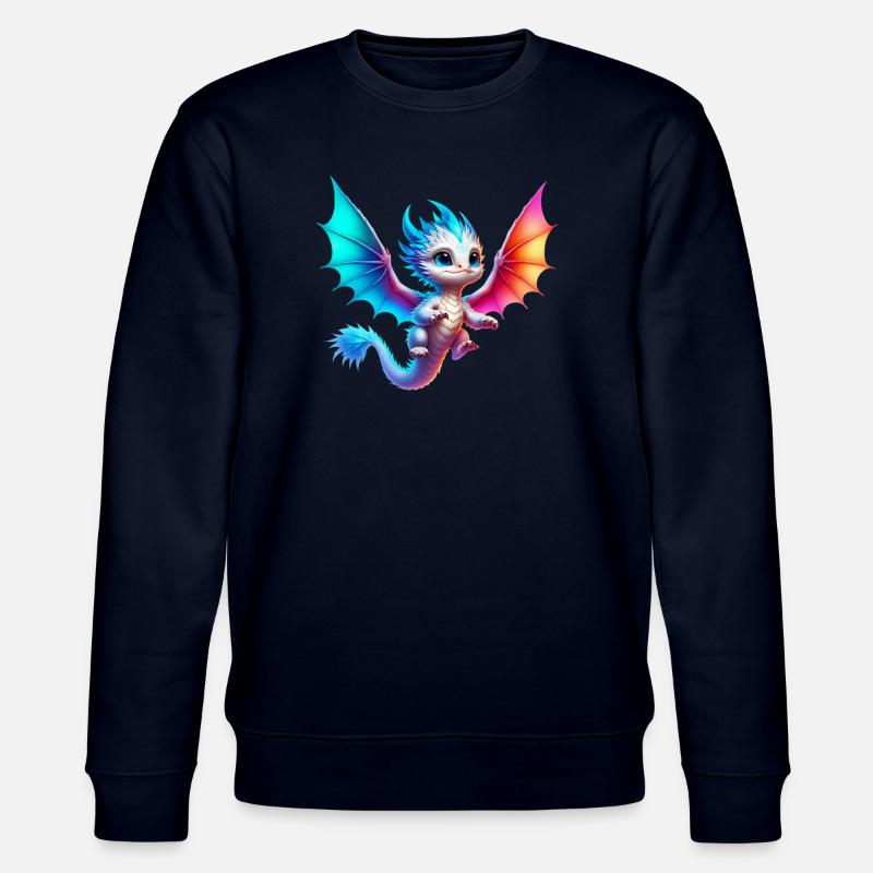 Drache - Stanley/Stella Unisex Bio-Sweatshirt CHANGER  - Navy