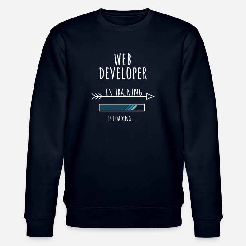 Web Developer in Ausbildung Beruf Geschenk - Stanley/Stella Unisex Bio-Sweatshirt CHANGER - Navy