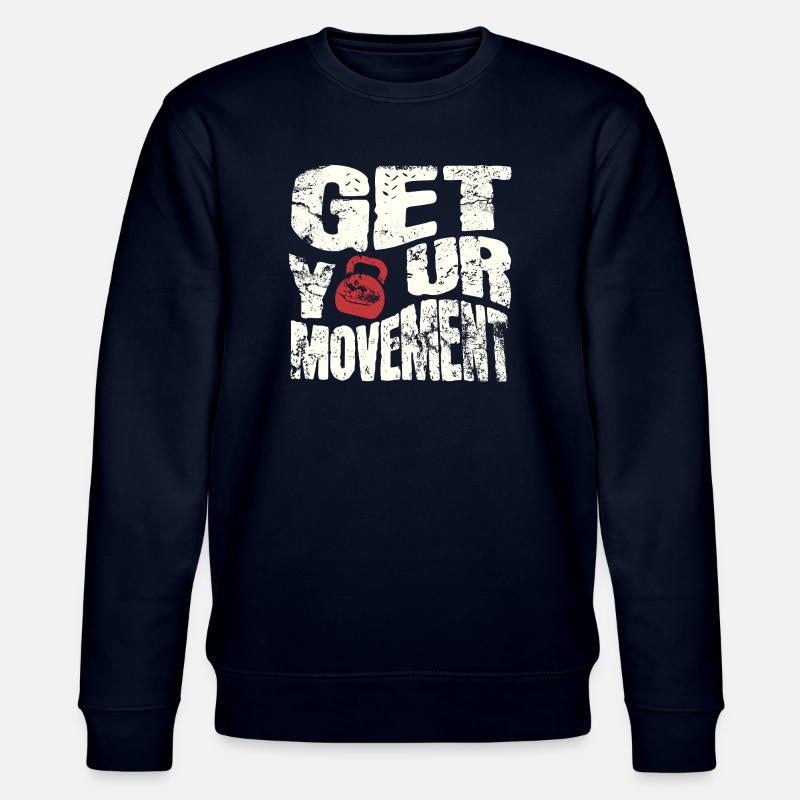 Get your movement - Stanley/Stella Unisex Bio-Sweatshirt CHANGER  - Navy