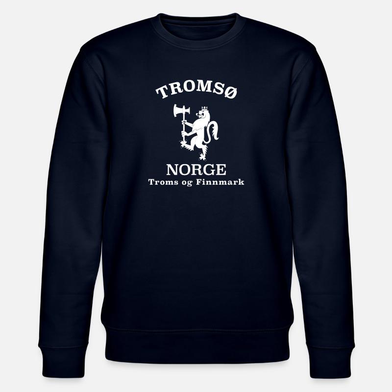 Tromsø Norge Norway - Stanley/Stella CHANGER Unisex Organic Sweatshirt - navy