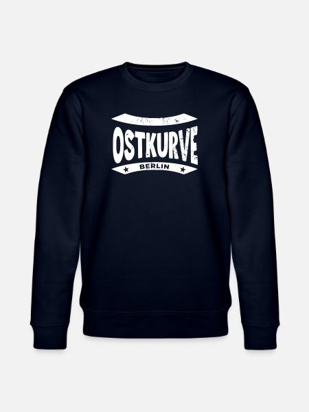 Berlin Stadium Ostkurve, Mug, Bag, Socks - Stanley/Stella CHANGER Unisex Organic Sweatshirt - navy